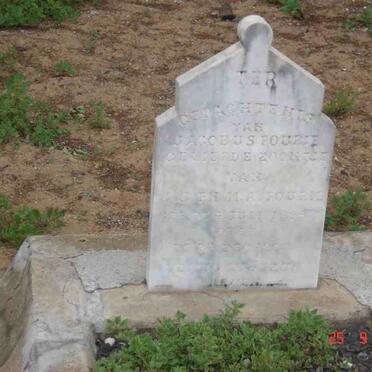 FOURIE Jacobus 1895-1907