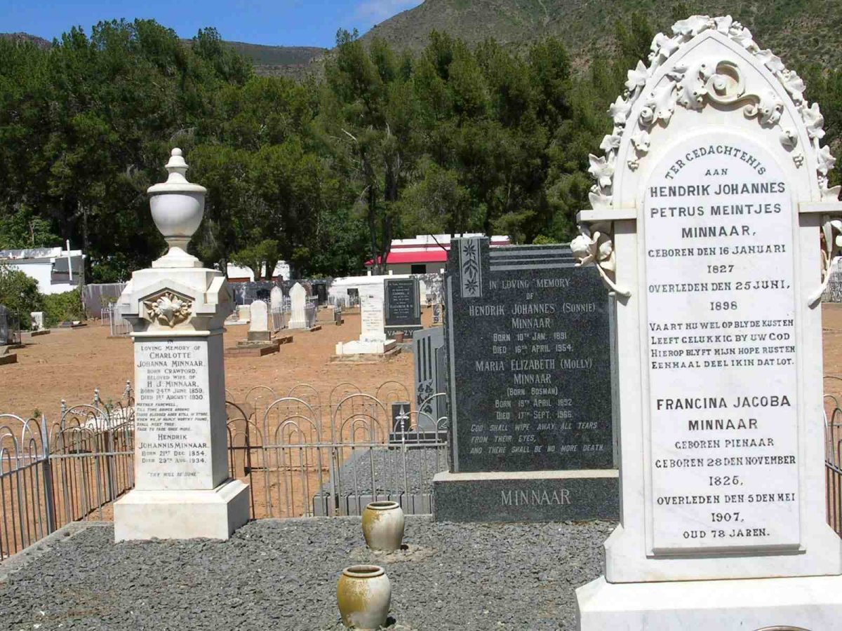 MINNAAR Family Gravestones