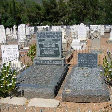 MERWE Francois P., v.d. 1871-1923 &amp; Martha S. BOOYSEN 1880-1949 :: BOOYSEN J.H. 1870-1926 &amp; Ellie F. 1873-1894