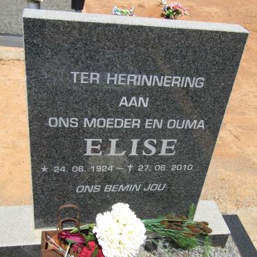 JOOSTE Elise 1924-2010