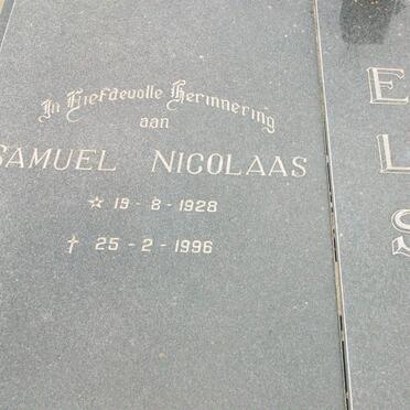 ELS Samuel Nicolaas 1928-1996