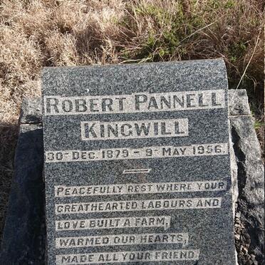 KINGWILL Robert Pannell 1879-1956