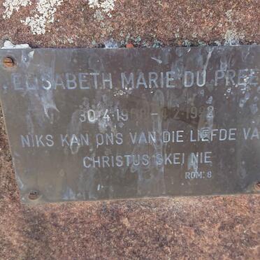 PREEZ Jacobus Johannes, du 1906-1981 &amp; Elisabeth Marie 1908-1992