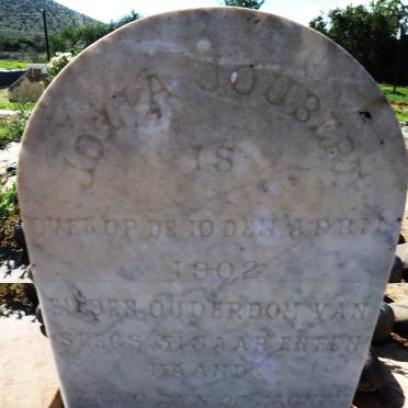 JOUBERT Jozia -1902