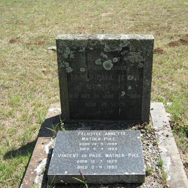 PIKE Harold Arthur, MATHER -1964 :: MATHER-PIKE Felicitee Annette 1898-1994 :: MATHER-PIKE Vincent de Paul 1929-1993