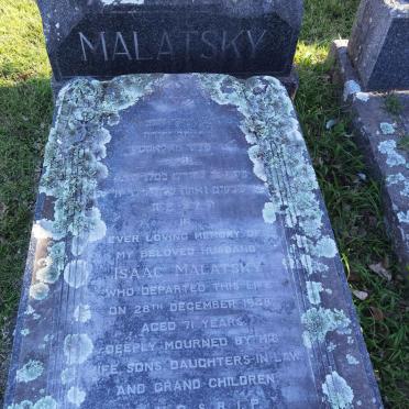 MALATSKY Isaac -1948
