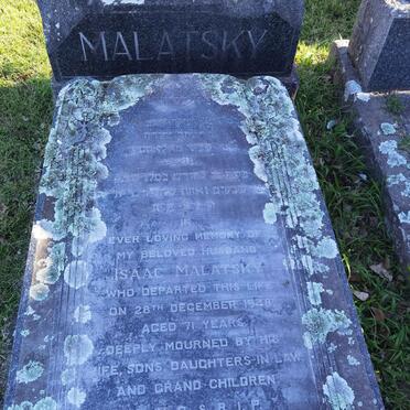 MALATSKY Isaac -1948
