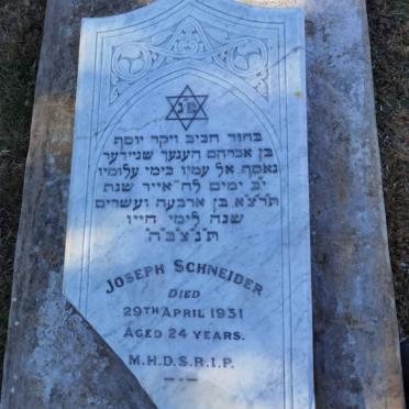 SCHNEIDER Joseph -1931