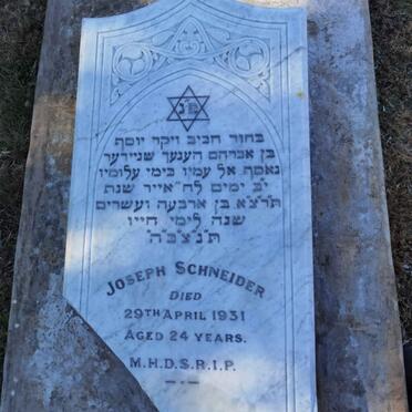 SCHNEIDER Joseph -1931