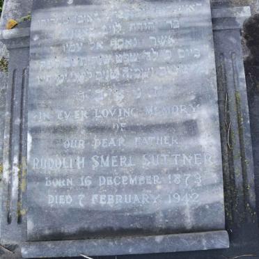 SUTTNER Rudolph Smerl 1873-1942