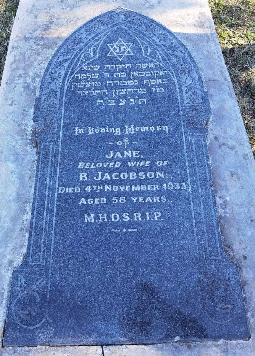 JACOBSON Jane -1933