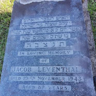 LEVENTHAL Jacob -1943