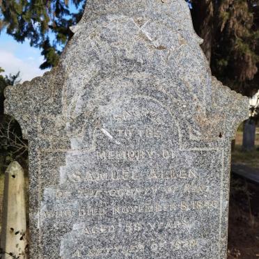 ALLEN Samuel -1846