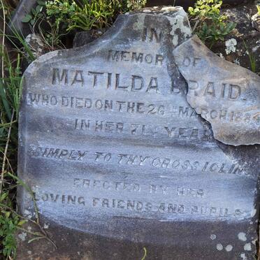 BRAID Matilda -1884