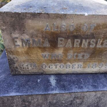 BARNSLEY Emma -1899