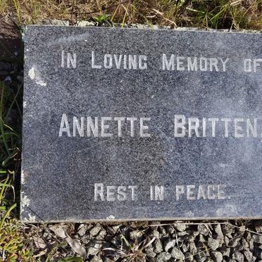 BRITTEN Annette 