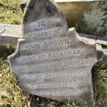 BROWN John -1893