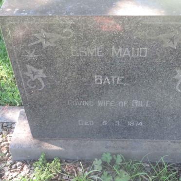 BATE Esme Maud -1974
