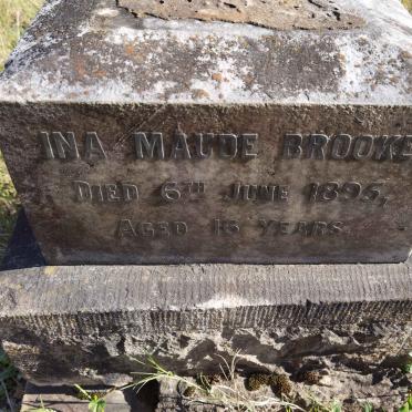 BROOKE Ina Maude -1895