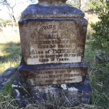 BURNS Charles -1890 :: BURNS Patrick -1886