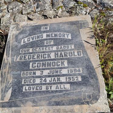 CONNOCK Frederick Harold 1894-1952