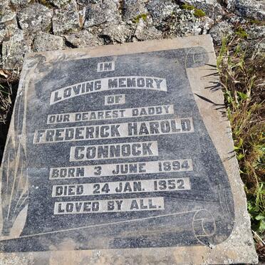 CONNOCK Frederick Harold 1894-1952