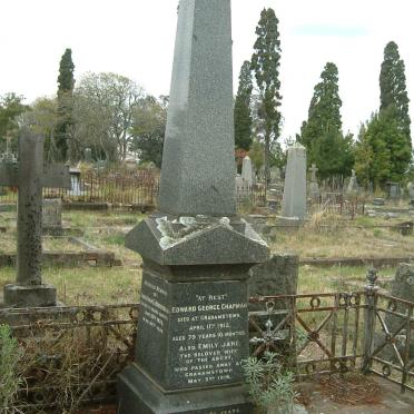 CHAPMAN Edward -1912 &amp;  Emily Jane -1916 :: BROOKSHAW Laura E. nee CHAPMAN -1960 :: BROOKSHAW Jonathan Glen -1923 _1