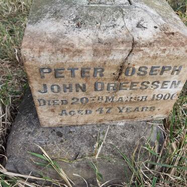 DREESSEN Peter Joseph John -1900
