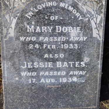 DOBIE Mary -1933 :: BATES Jessie -1934
