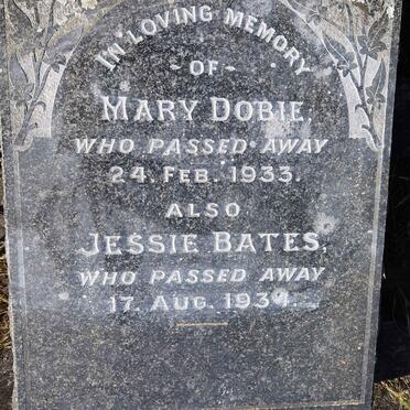 DOBIE Mary -1933 :: BATES Jessie -1934