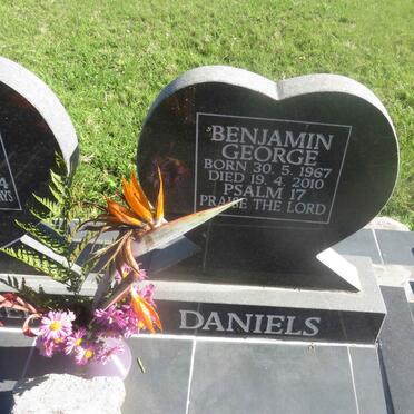 DANIELS Henry George Frederick Rademeyer 1934-2012 :: DANIELS Benjamin George 1967-2010
