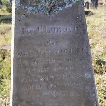 DICKER Walter -1881