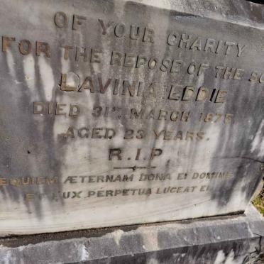 EDDIE Lavinia -1875