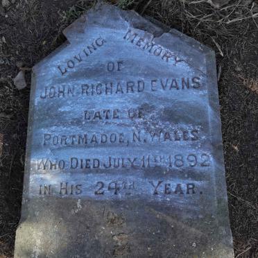 EVANS John Richard -1892