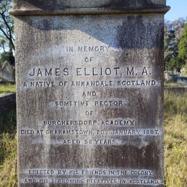 ELLIOT James -1887