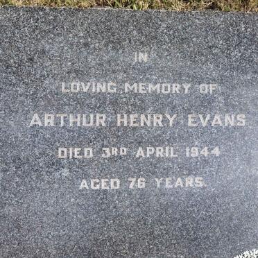 EVANS Arthur Henry -1944