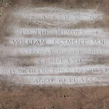 ESTMENT William -1869