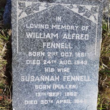 FENNELL William Alfred 1861-1943 &amp; Susannah PULLEN 1862-1945