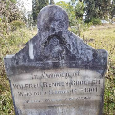 GHOULER Wilfred Renney -1901