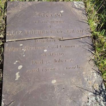 GRAHAM Elizabeth Keay -1856
