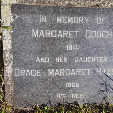 GOUGH Margaret -1941 :: HAZELL Grace Margaret nee GOUGH -1966