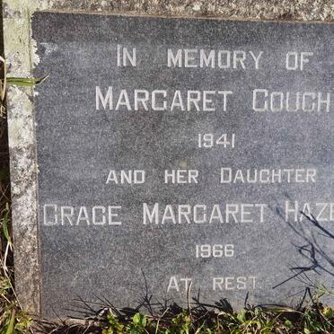 GOUGH Margaret -1941 :: HAZELL Grace Margaret nee GOUGH -1966