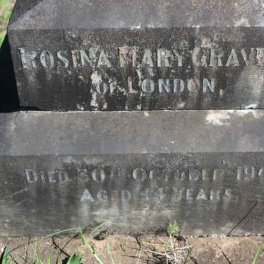 GRAVES Rosina Mary -1903