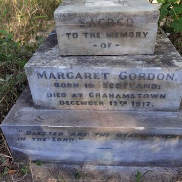GORDON Margaret -1917