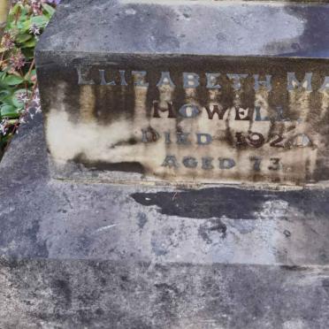 HOWELL Elizabeth Mary -1920