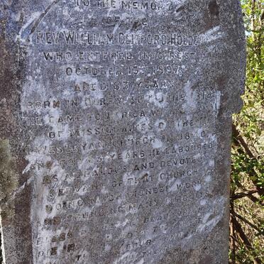 HOLDEN William Clifford 1814-1897