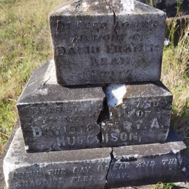 HUTCHISON David Francis Kean