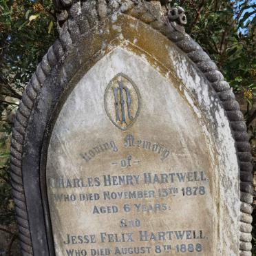 HARTWELL Charles Henry -1878 :: HARTWELL Jesse Felix -1888