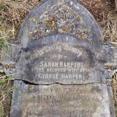 HARPER Sarah -1896
