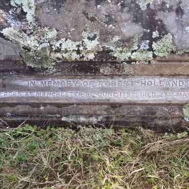 HOLLAND Robert 1792-1872 & Sarah Frances 1800-1876 _1